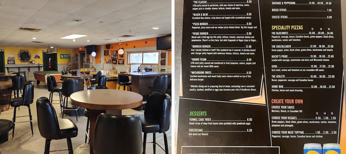 Head Inn Sports Bar & Grill Menu