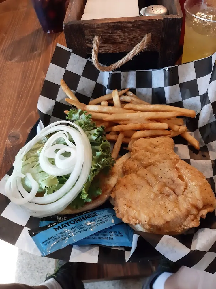 Plain Jane Deep Fried Chicken Sandwich
